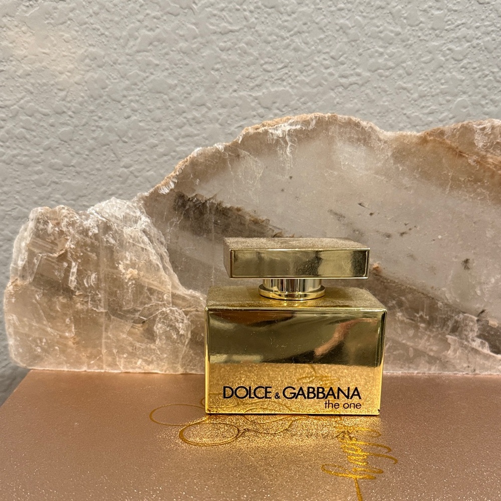 Dolce & Gabbana Gold Perfume Bottle